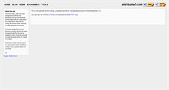 Desktop Screenshot of amirkamal.com
